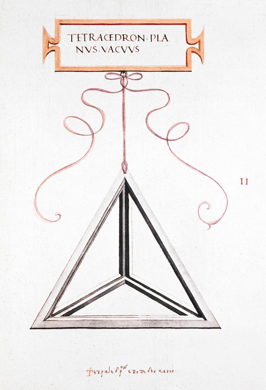 Mathematical Drawings Da VinciÕs Tetrahedron 作者 不明