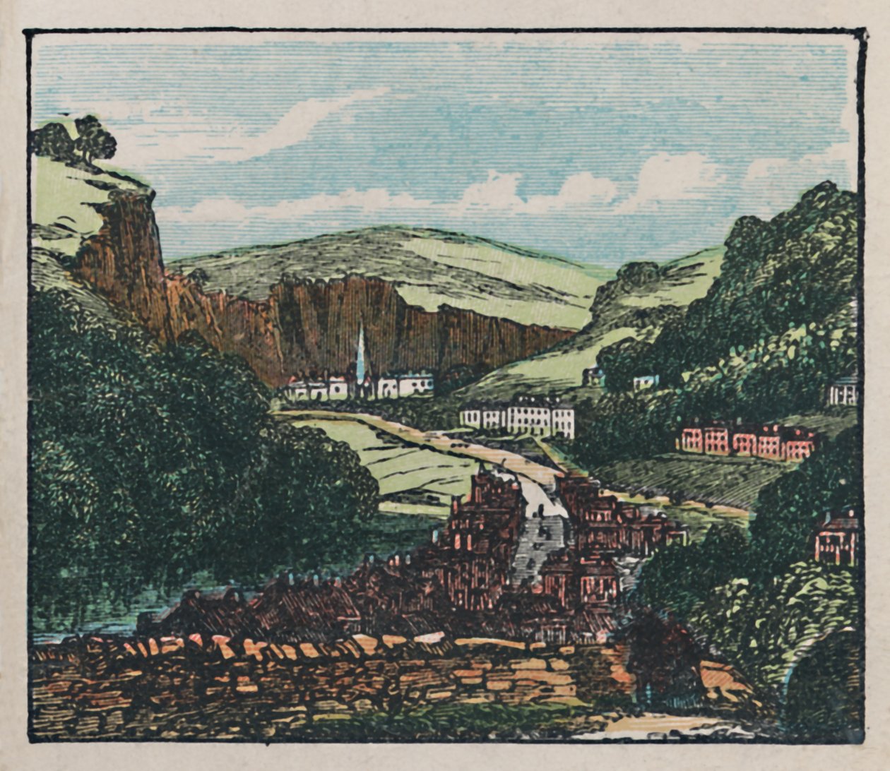马特洛克（Matlock），c1910。 作者 不明