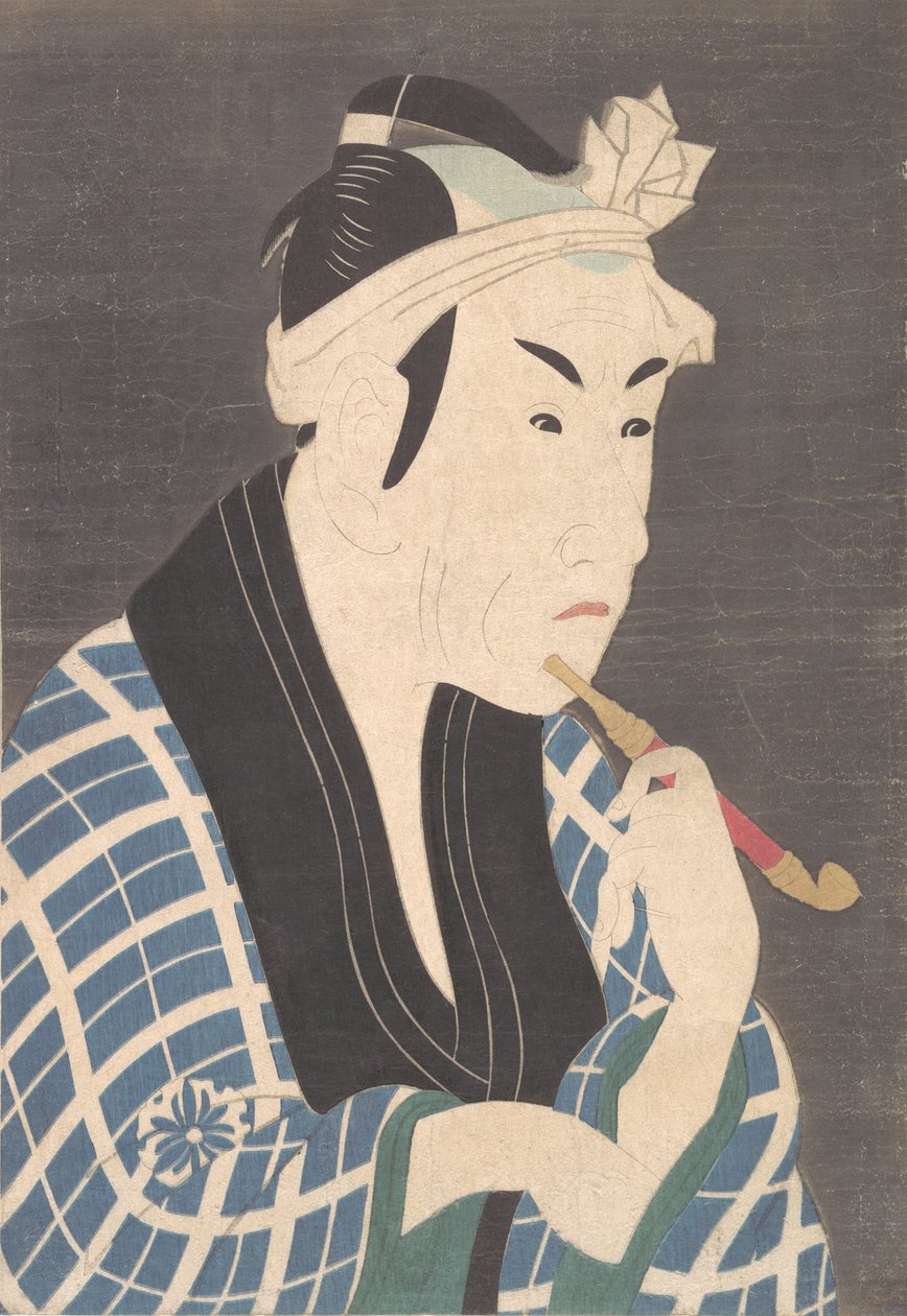 松本吉郎四世作为鱼贩子戈罗贝，可能是l...，可能是1880年代末或1890年代初。 作者 不明