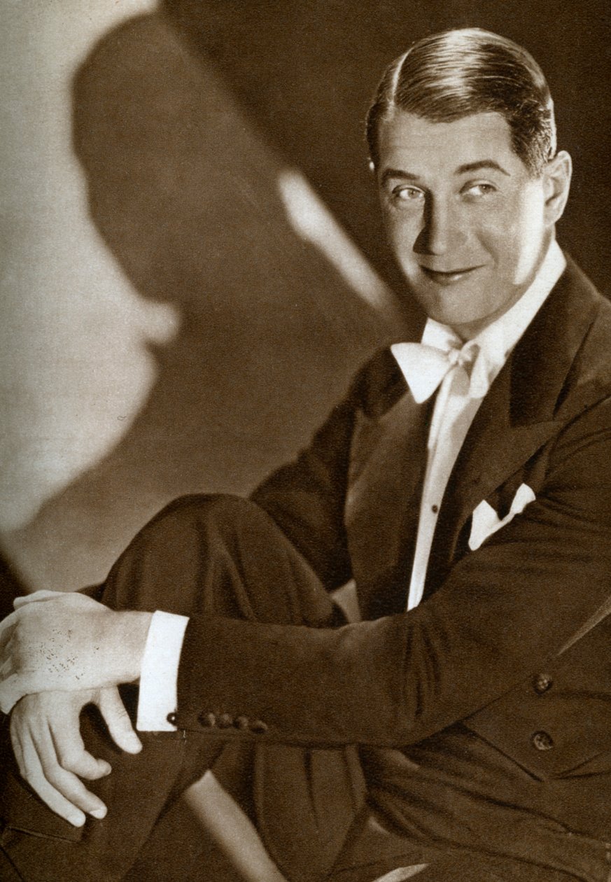 法国演员Maurice Chevalier，1933年 作者 不明