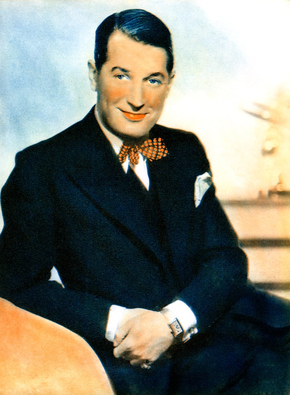 莫里斯·谢瓦利埃（Maurice Chevalier），法国演员和流行艺人，1934-1935 作者 不明