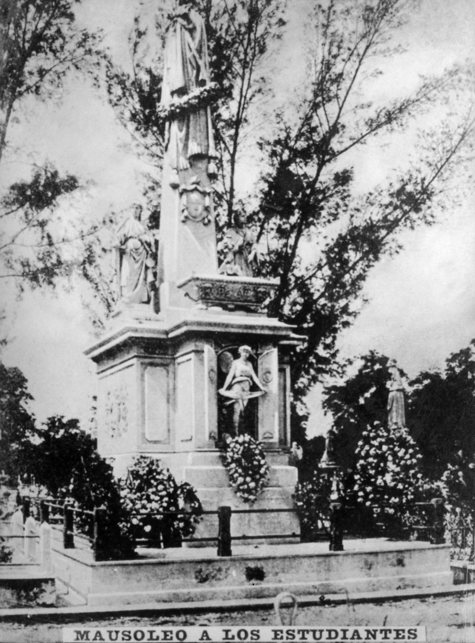 1890年至1902年代死于医学生的陵墓 作者 不明