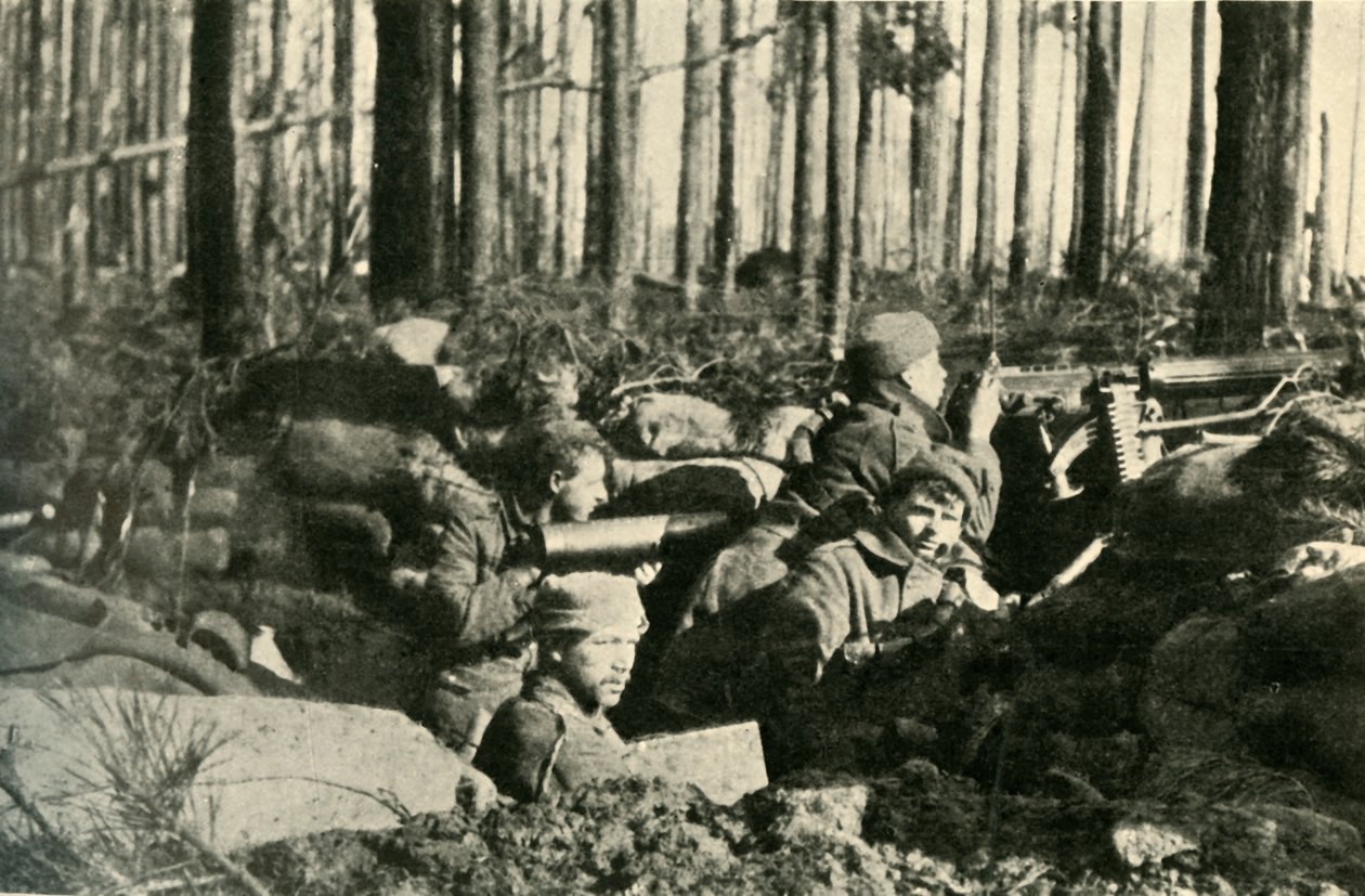 马克西姆在1915年第一次世界大战（11920年）在英国战线上的行动 作者 不明