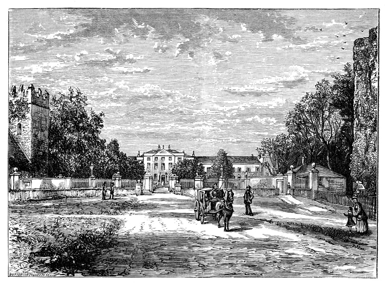 爱尔兰基尔代尔郡梅努斯学院，1900年 作者 不明