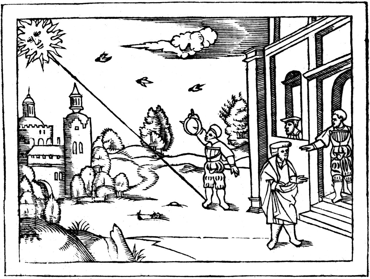 测量太阳的高度，1539年 作者 不明