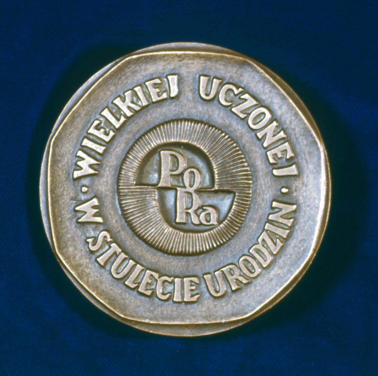 纪念波兰出生的法国物理学家Marie Sklodowska Curie的勋章，1967年 作者 不明