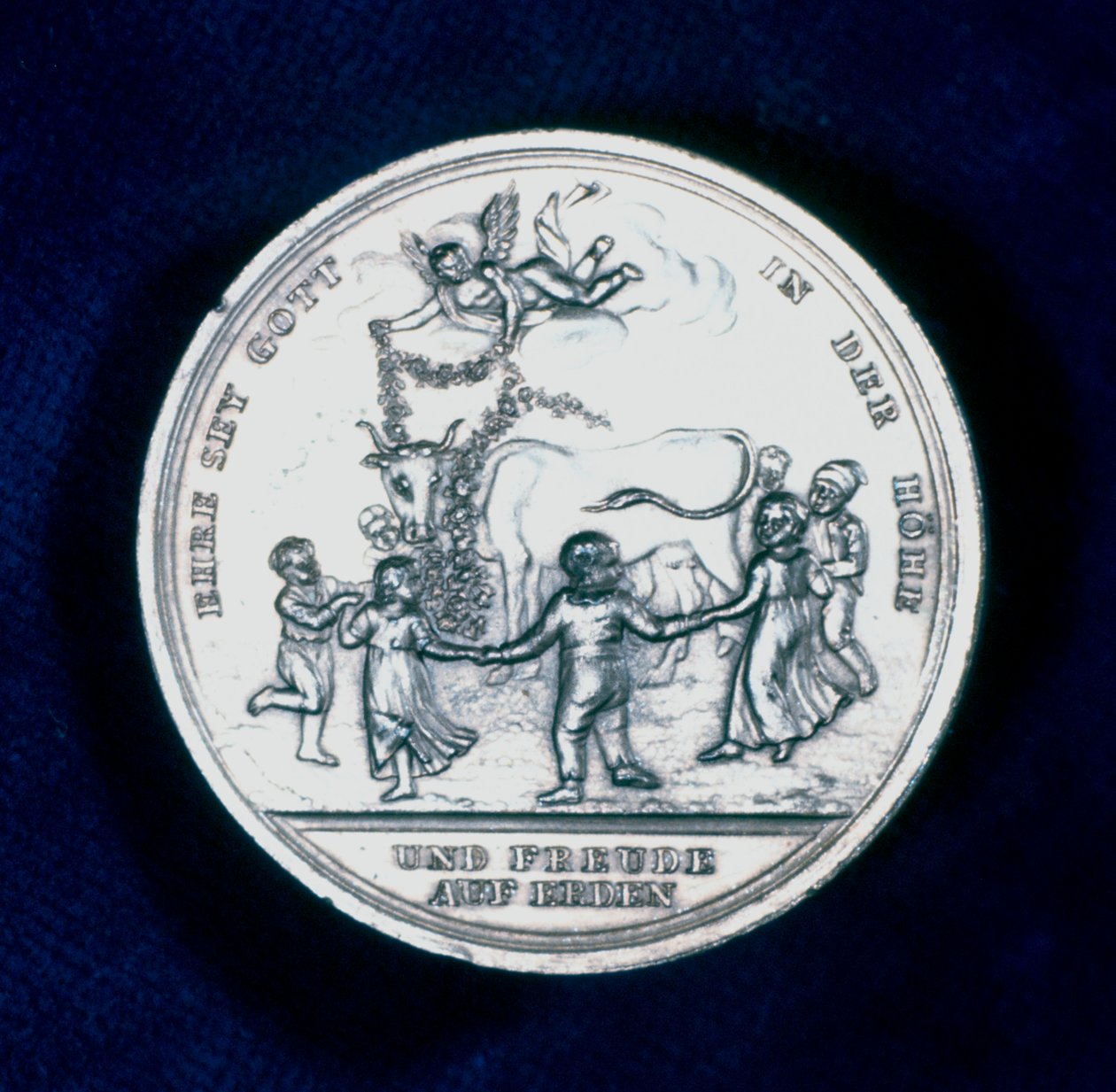 纪念1796年发现天花疫苗的勋章1800 作者 不明