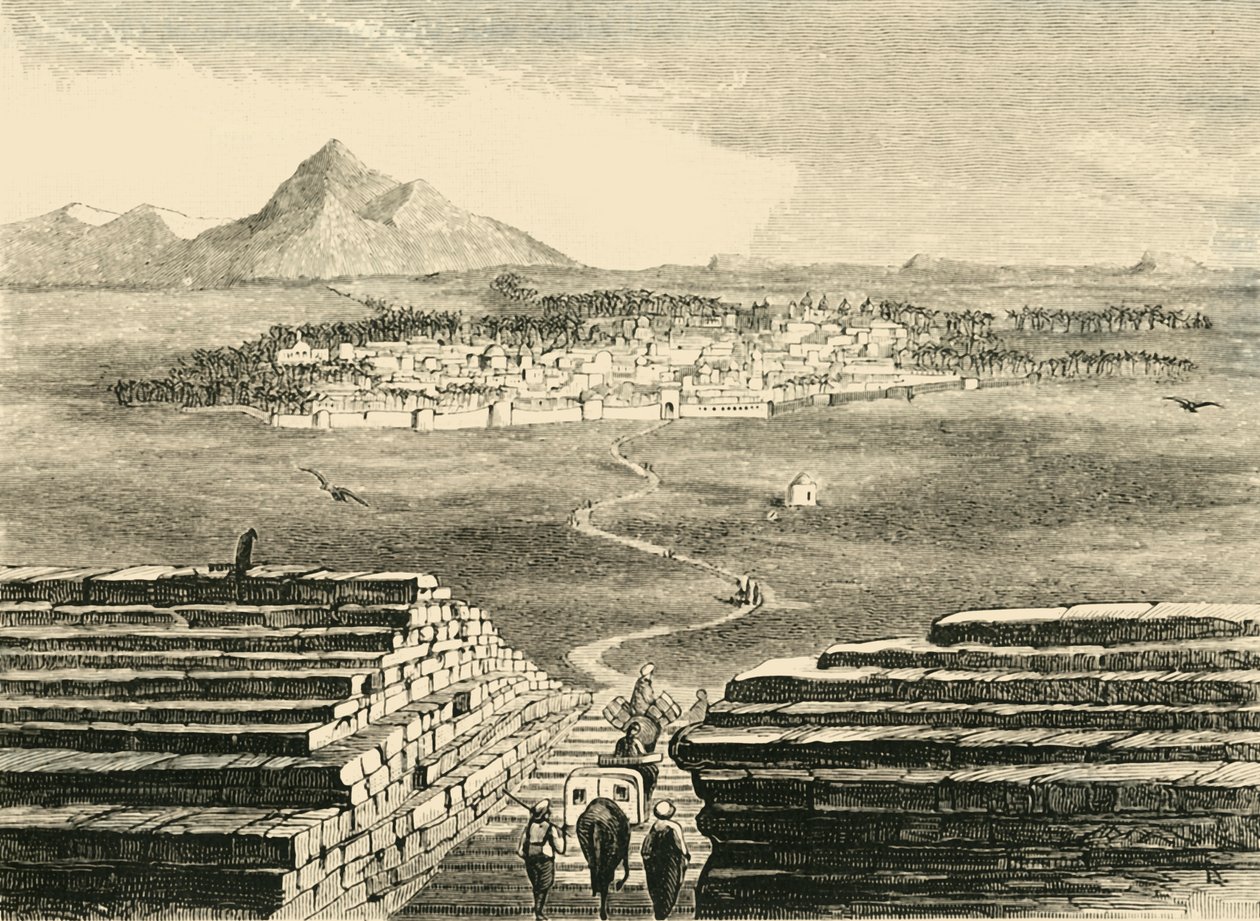 麦地那，1890年。 作者 不明