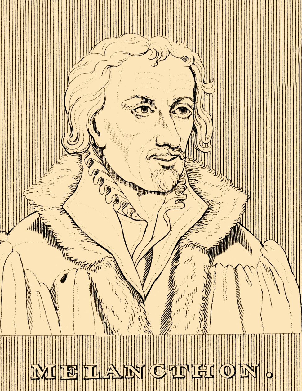 Melancthon，1497-1560年，1830年。 作者 不明