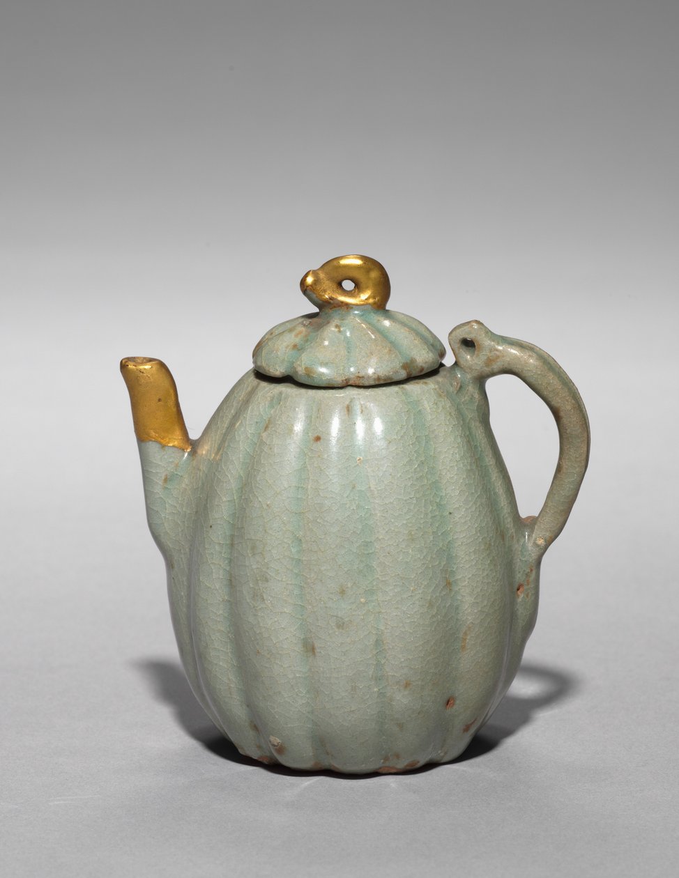 瓜形酒壶，1100-1200年代。 作者 不明