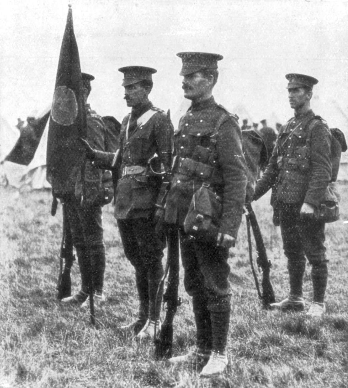 帕特里夏公主公主加拿大轻步兵团，1915年 作者 不明
