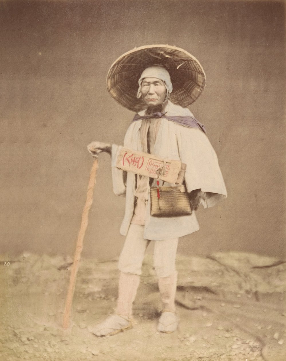 泯灭的朝圣者，1870年代。 作者 不明