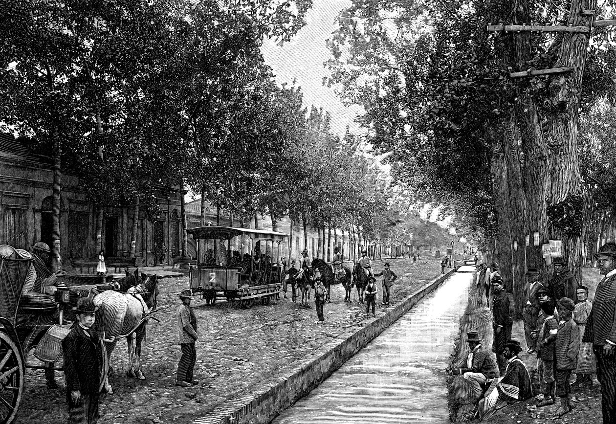 阿根廷门多萨，1895年 作者 不明