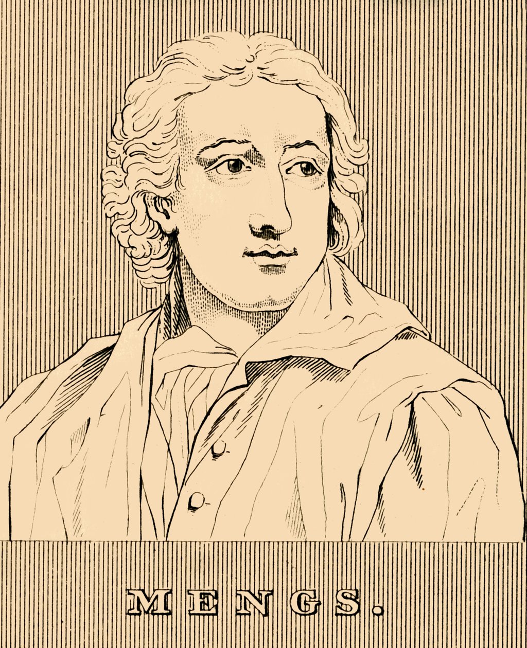 蒙斯（Mengs），1728-1779年，1830年。 作者 不明