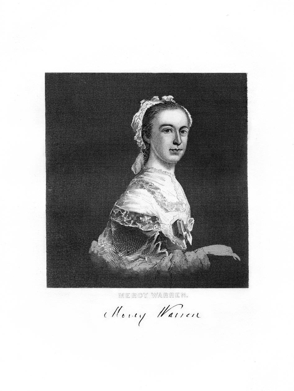 Mercy Warren，美国爱国者和作家，1872年 作者 不明