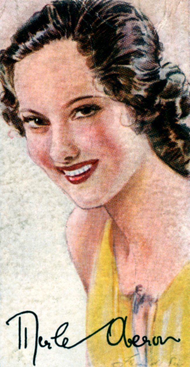 梅尔·奥伯龙（Merle Oberon），1911-1979年，电影女演员，二十世纪 作者 不明