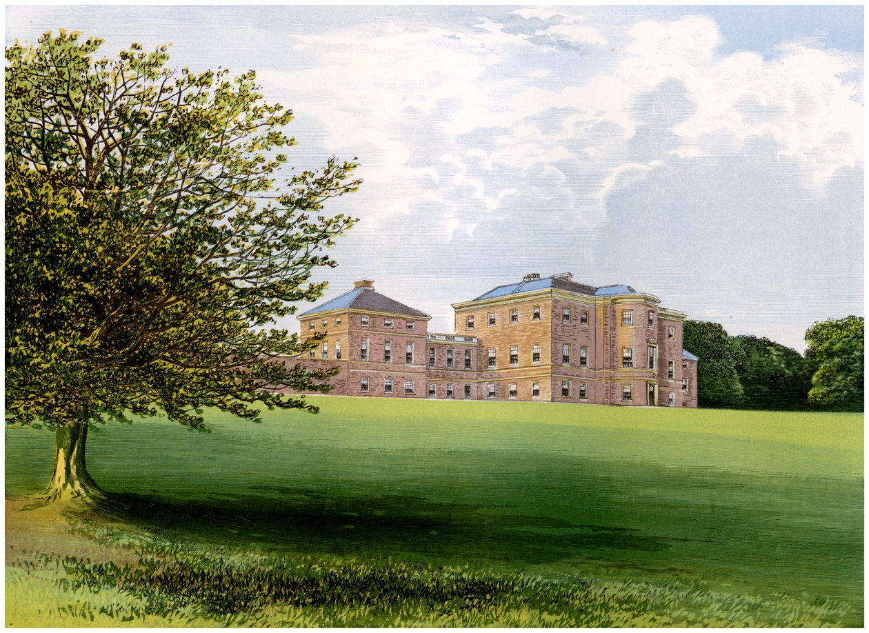 肯特（Mentham-le-Hatch），肯特（Mentsham-le-Hatch），Baronet Knatchbull的住所，c1880 作者 不明