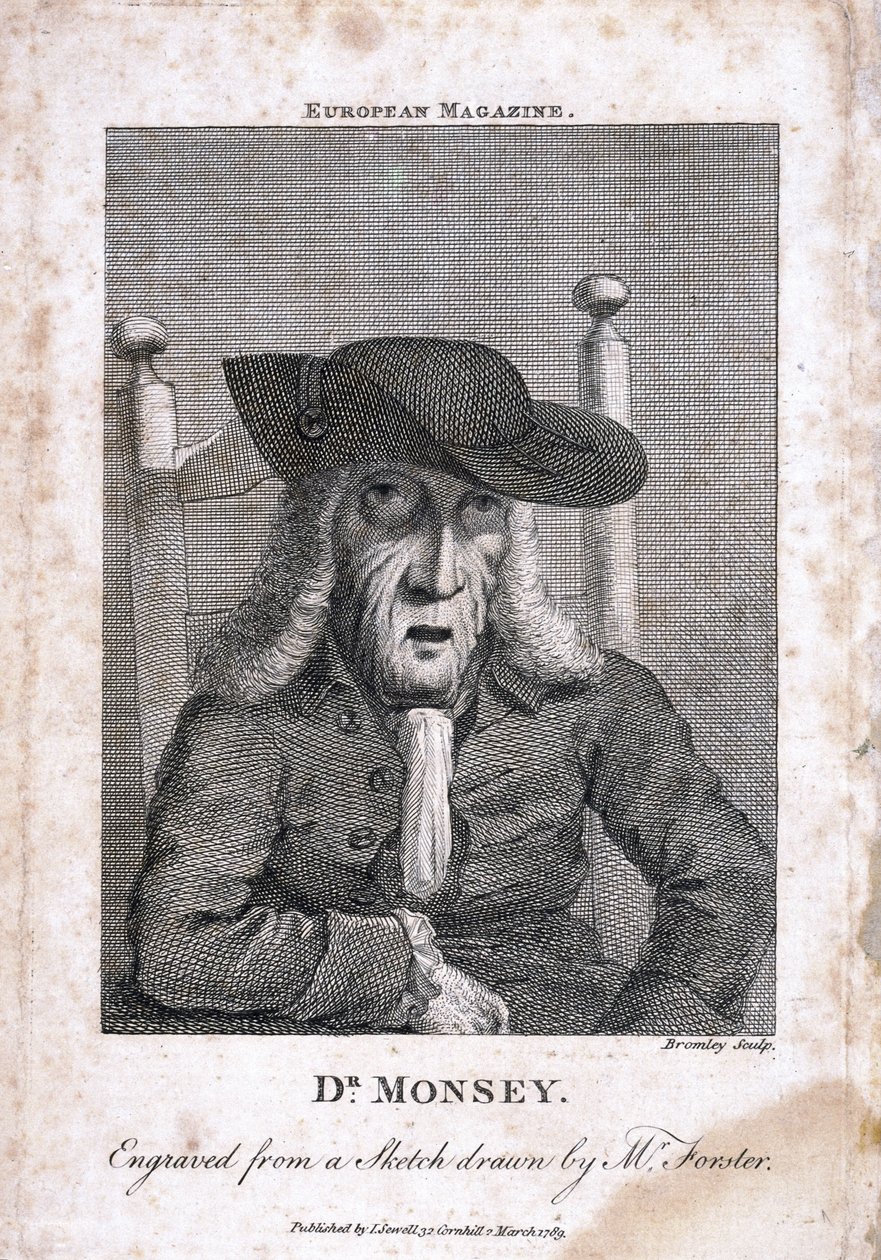 Messenger Monsey, English physician 作者 不明