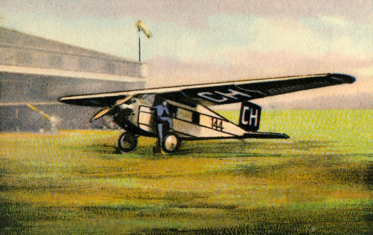 梅塞施米特M 18飞机，1920年代，1932年。 作者 不明