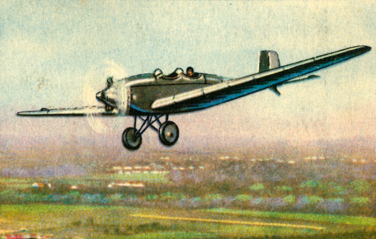 Messerschmitt M 23b飞机，1920年代，1932年。 作者 不明