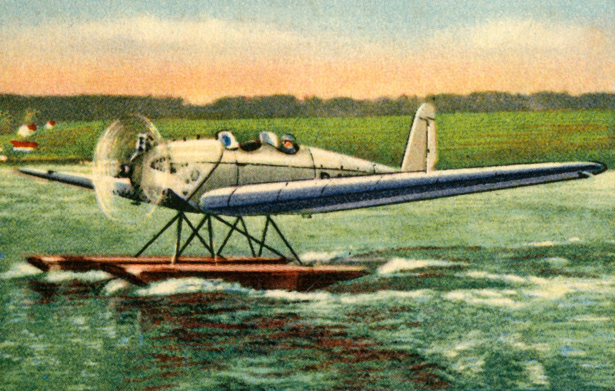 梅塞施米特M 23bw水上飞机，1920年代，1932年。 作者 不明