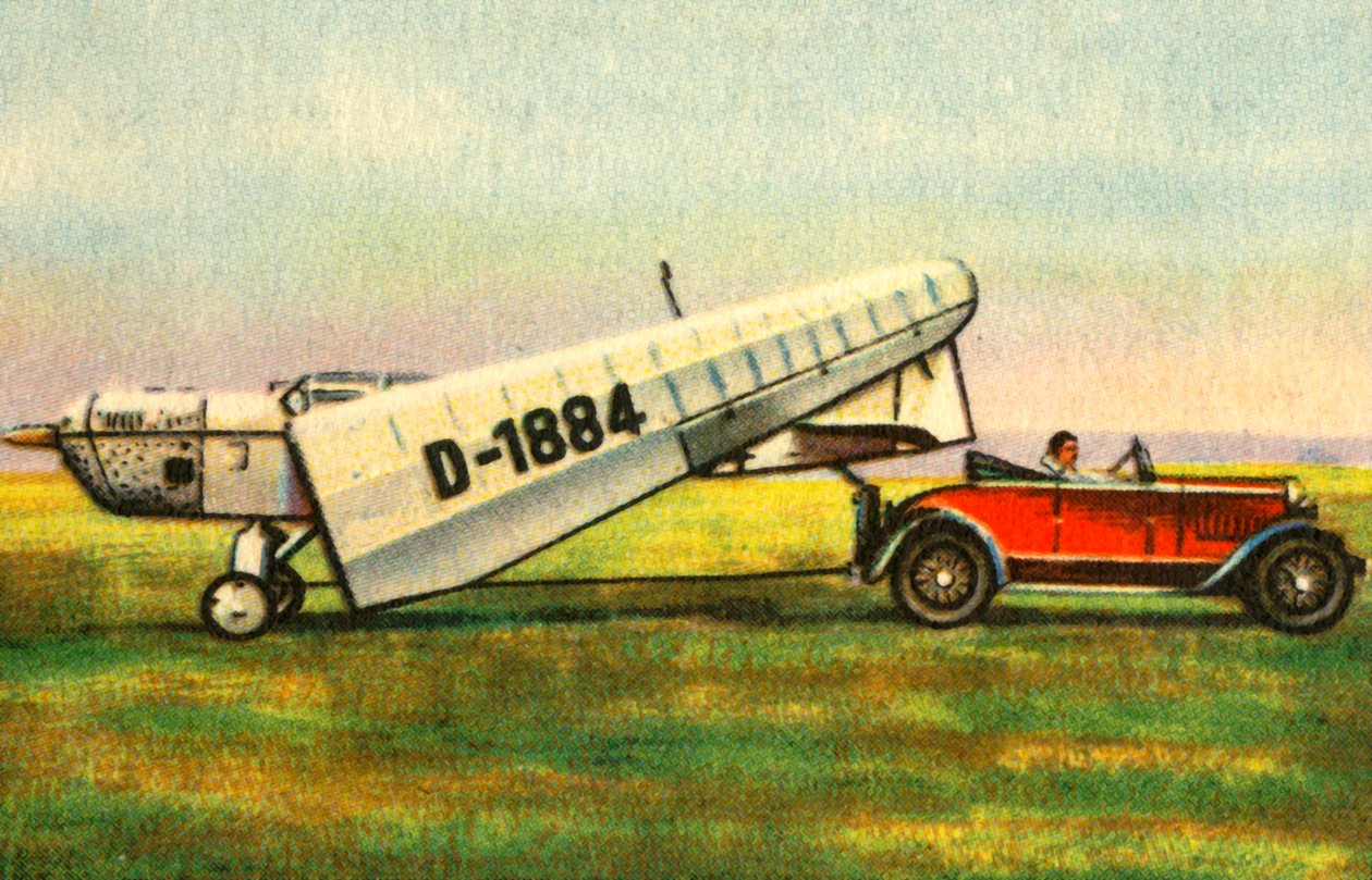Messerschmitt M 23c飞机，1920年代，1932年。 作者 不明