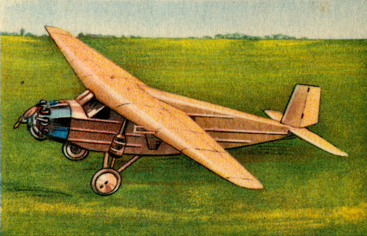 Messerscmitt M 18d，1920年代，1932年。 作者 不明