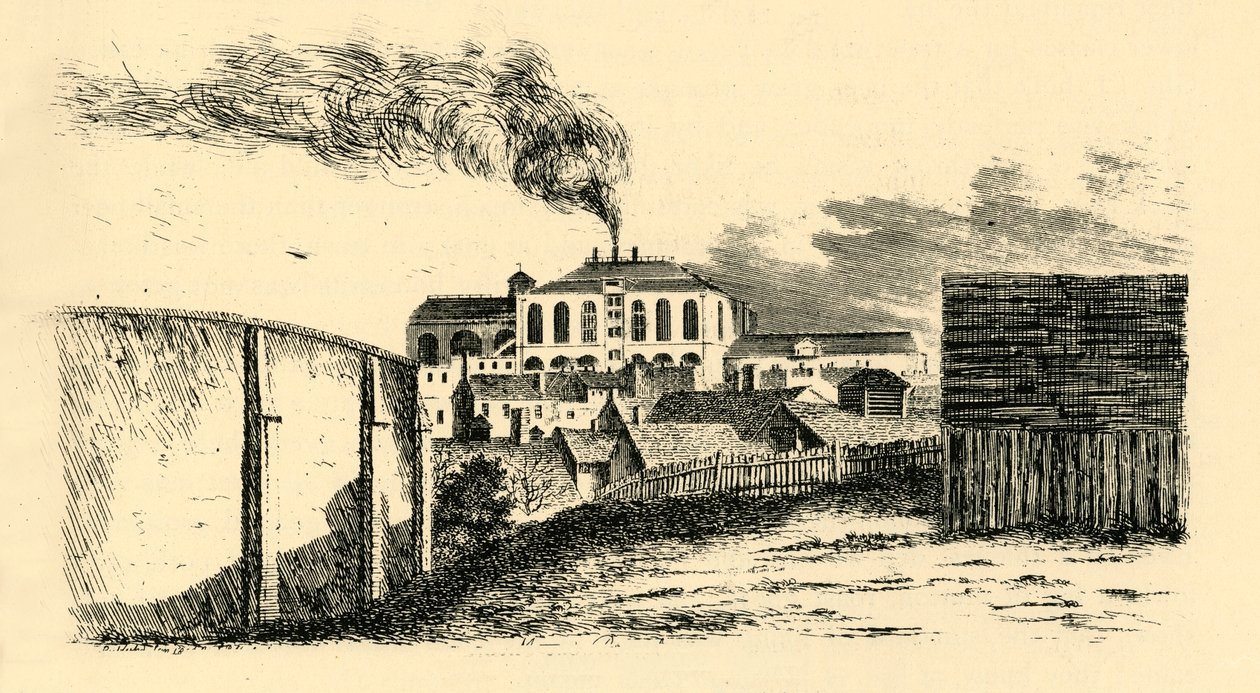 Meuxs Brewhouse建于1796年，1808年和1925年。 作者 不明