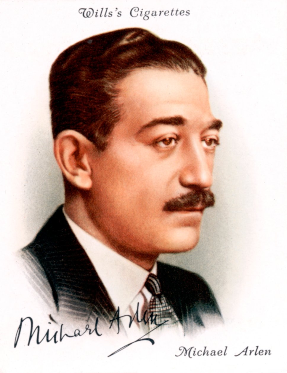 迈克尔·阿伦（Michael Arlen）1895-1956，英国作家和亚美尼亚缩影小说家，1937年 作者 不明