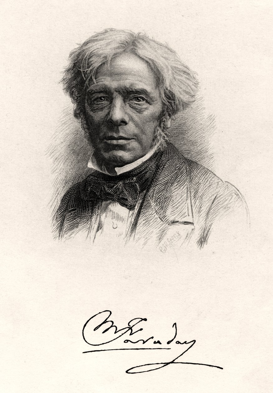 迈克尔·法拉第（Michael Faraday），英国物理学家和化学家，1931年 作者 不明