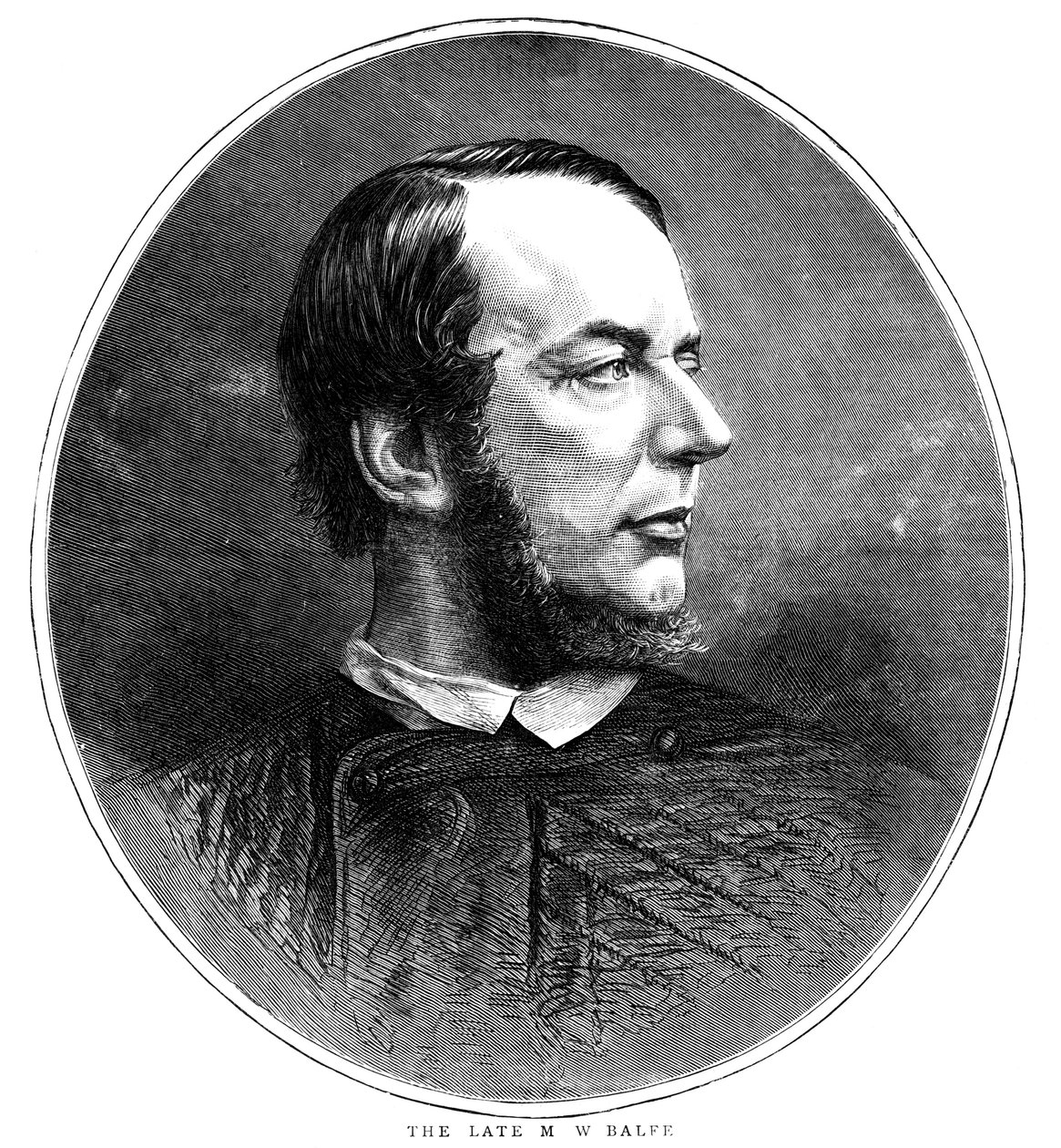 迈克尔·威廉·巴尔夫（Michael William Balfe），爱尔兰裔英国作曲家和歌手，1870年 作者 不明