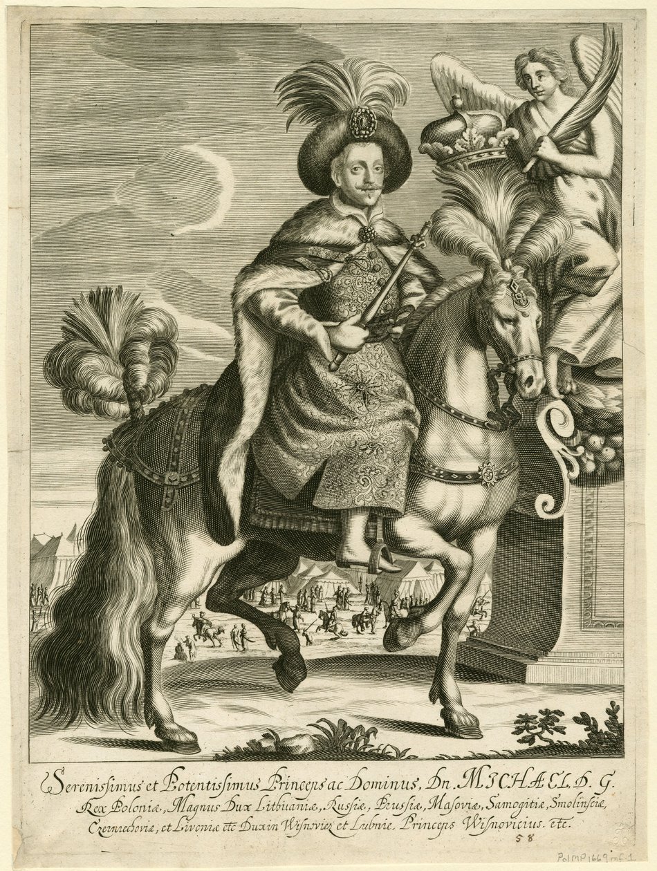波兰国王兼立陶宛大公Michal Korybut Wisniowiecki 1640-1673年，c。 1670 作者 不明