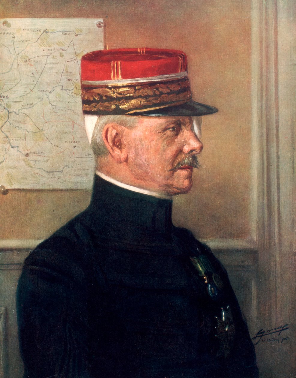 Michel-Joseph Maunoury，法国第一次世界大战将军，1926年 作者 不明