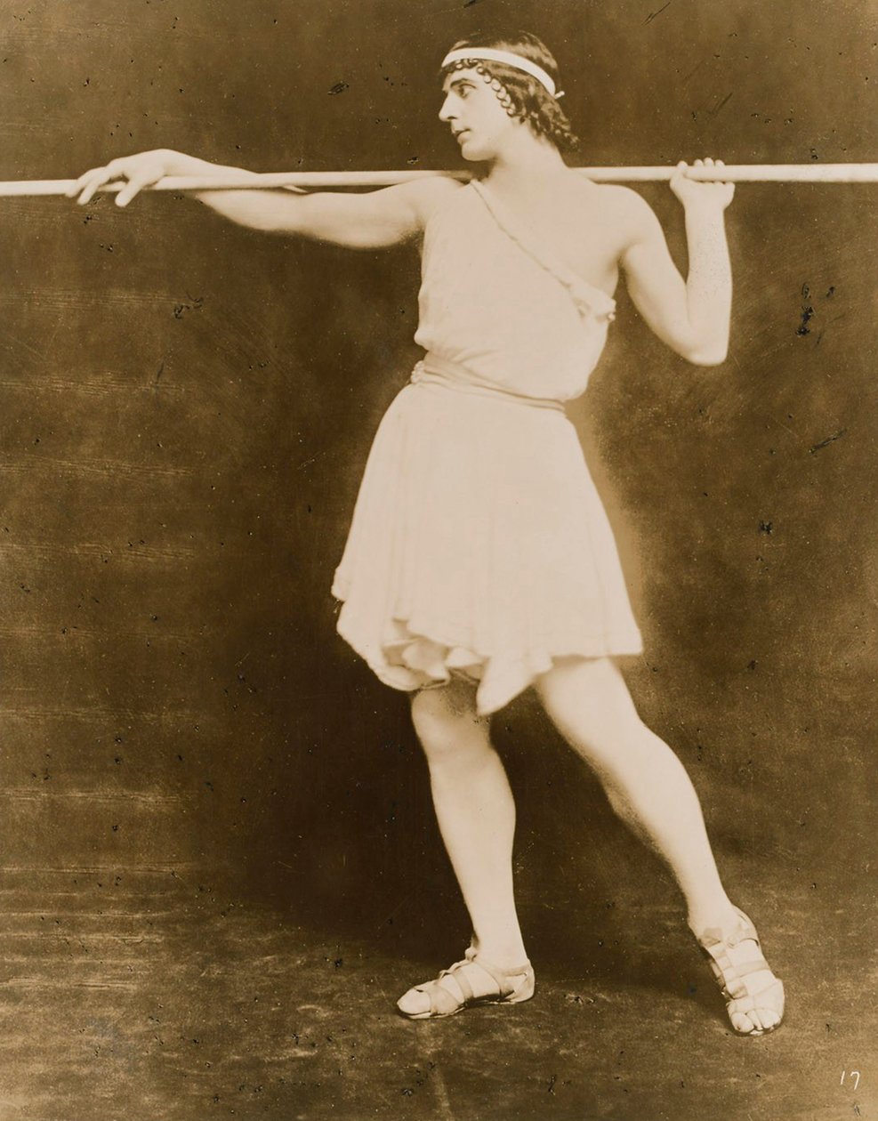米歇尔·福金（Michel Fokine），俄罗斯芭蕾舞演员兼编舞，1911年 作者 不明