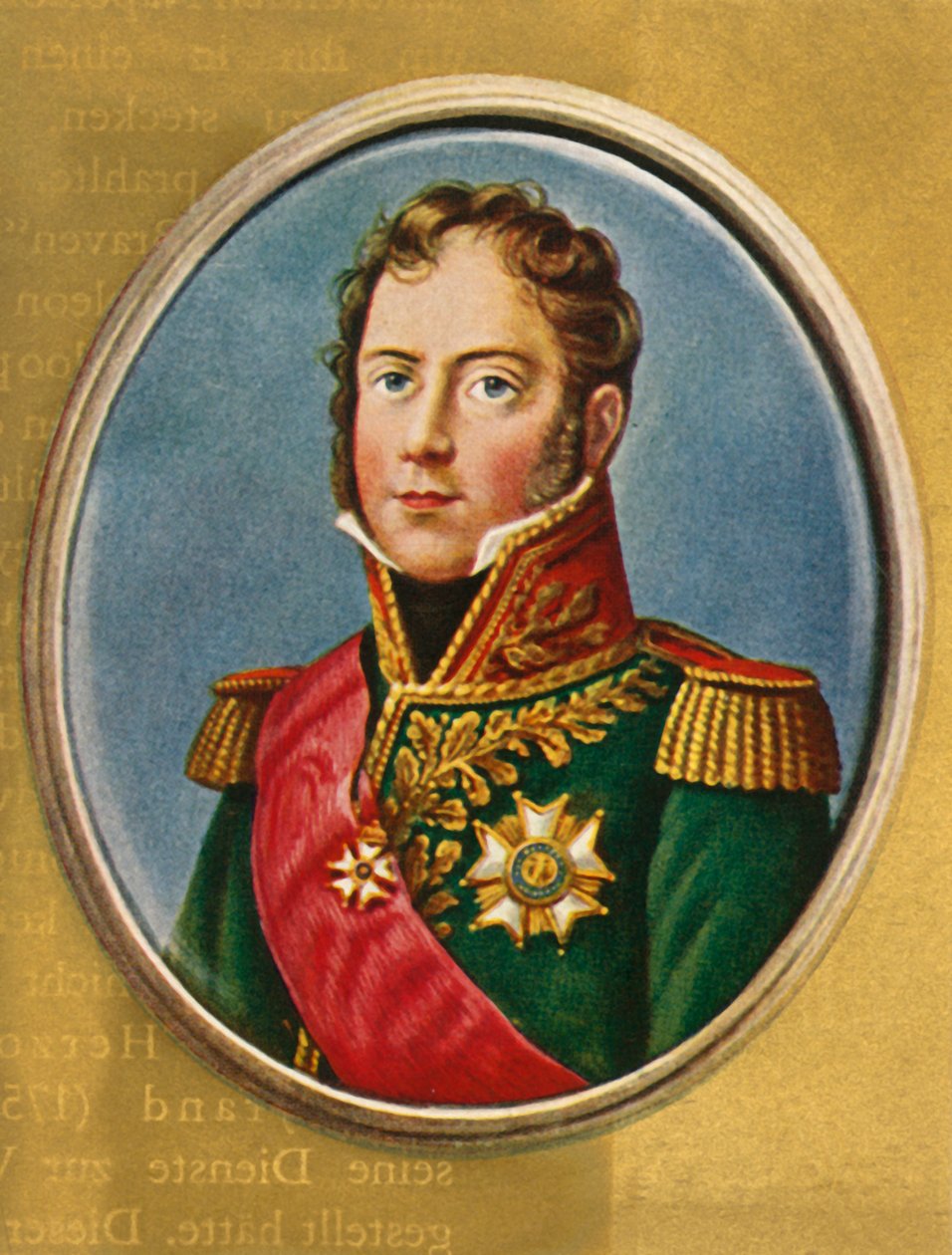 米歇尔·内（Michel Ney），1933年。 作者 不明