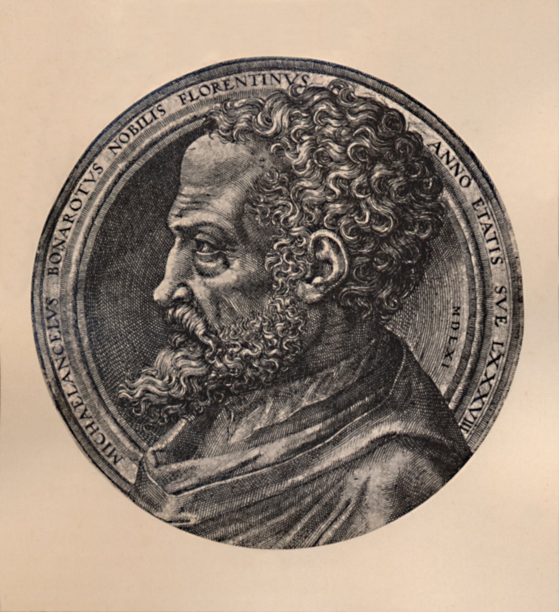 Michelangelo Buonarroti，意大利艺术家和建筑师，16世纪，1894年 作者 不明