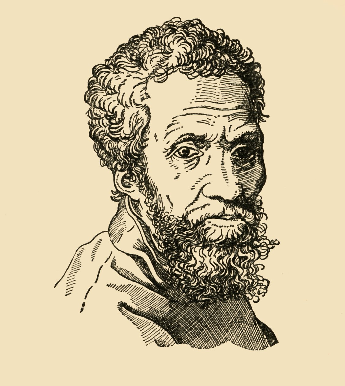 米开朗基罗（Michelangelo Buonarrotti），1933年。 作者 不明