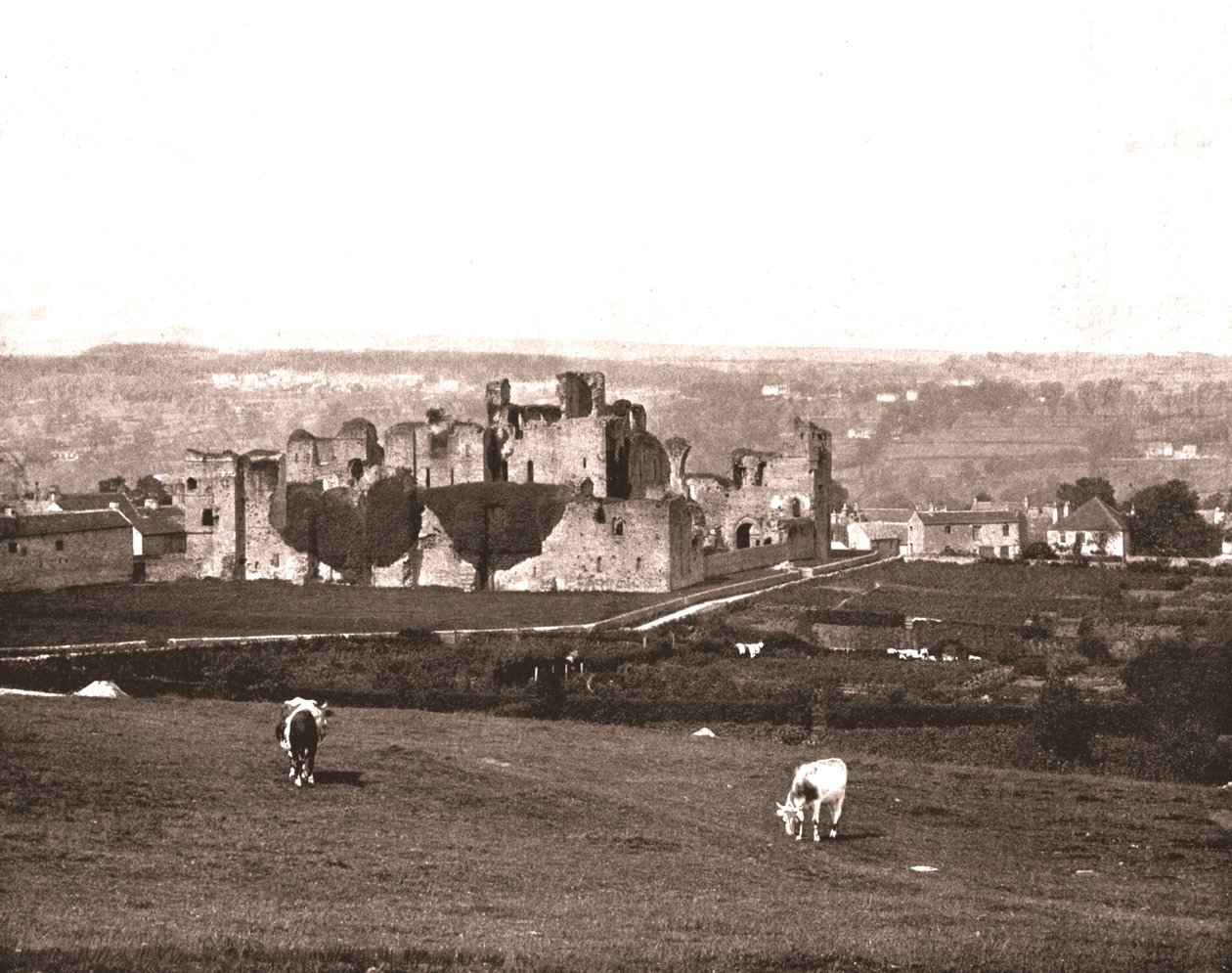 米德勒姆城堡，约克郡，1894年。 作者 不明