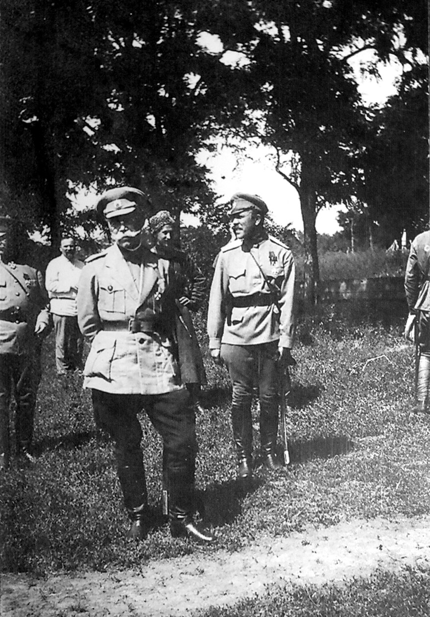 米哈伊尔·阿列克谢耶夫（Mikhail Alekseyev），志愿军总司令，1918年，俄罗斯叶卡捷琳诺达尔 作者 不明