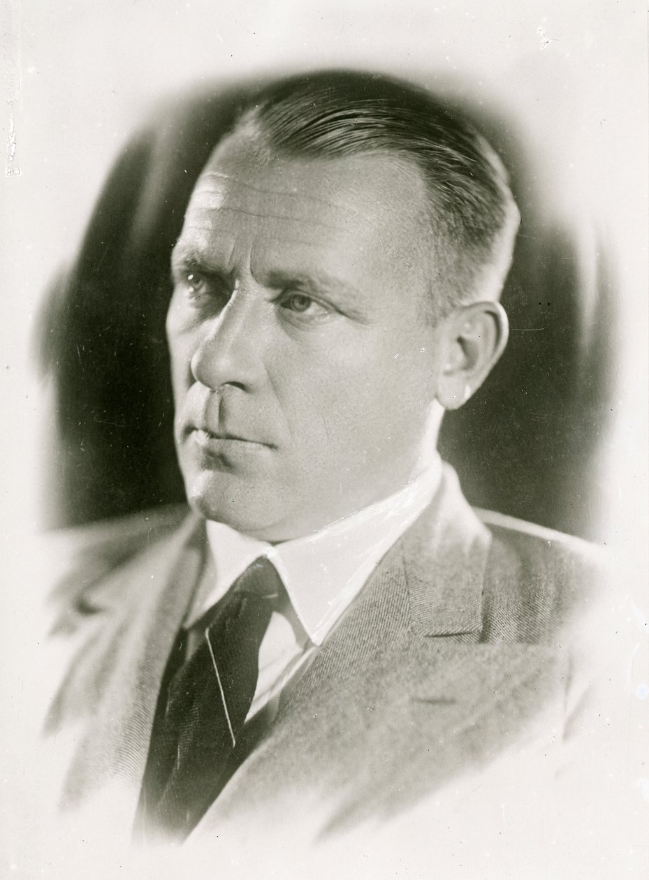 俄罗斯作家米哈伊尔·布尔加科夫（Mikhail Bulgakov），1930年代。 作者 不明