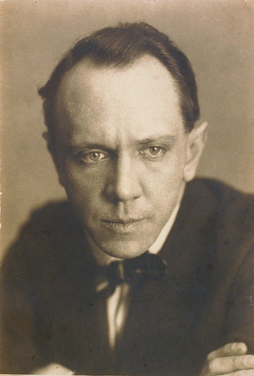 米哈伊尔·契kh夫（Mikhail Chekhov），俄罗斯演员兼作家，1928年 作者 不明