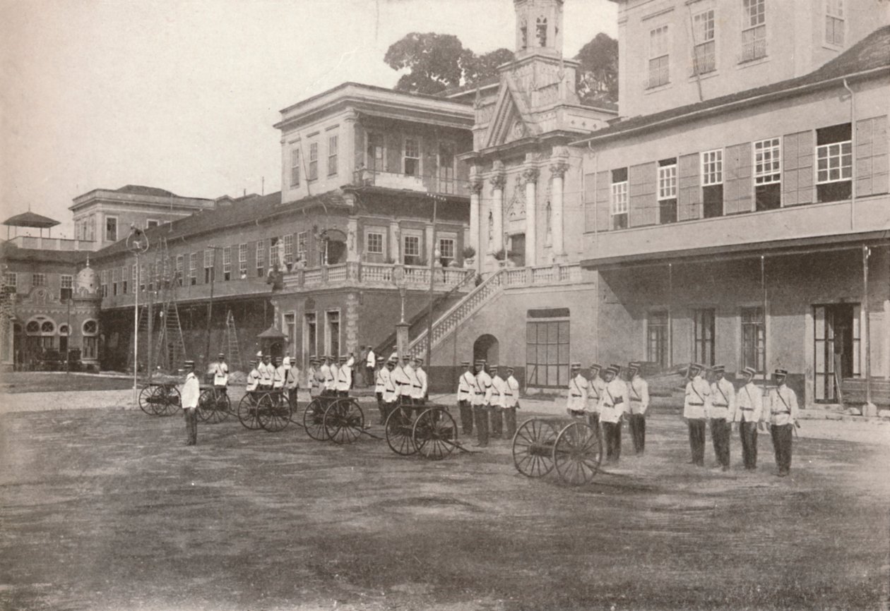 宪兵：机枪区，1914年 作者 不明