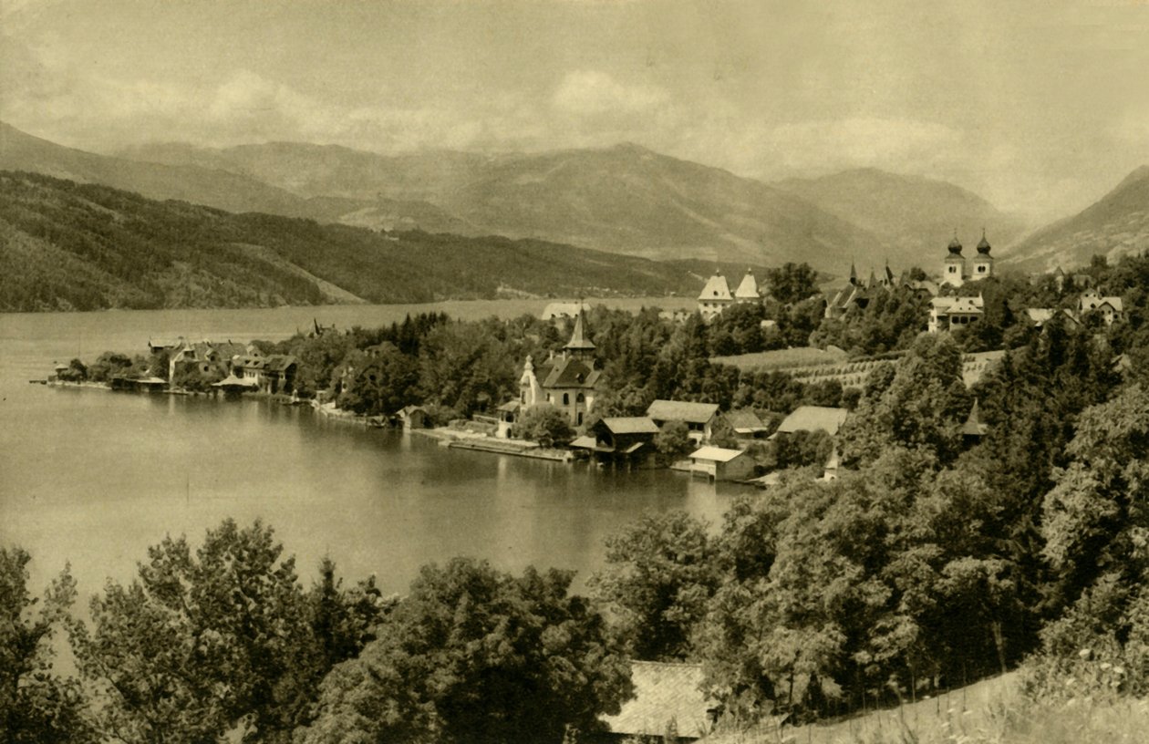 米尔施塔特湖畔，奥地利克恩顿州，建于1935年。 作者 不明