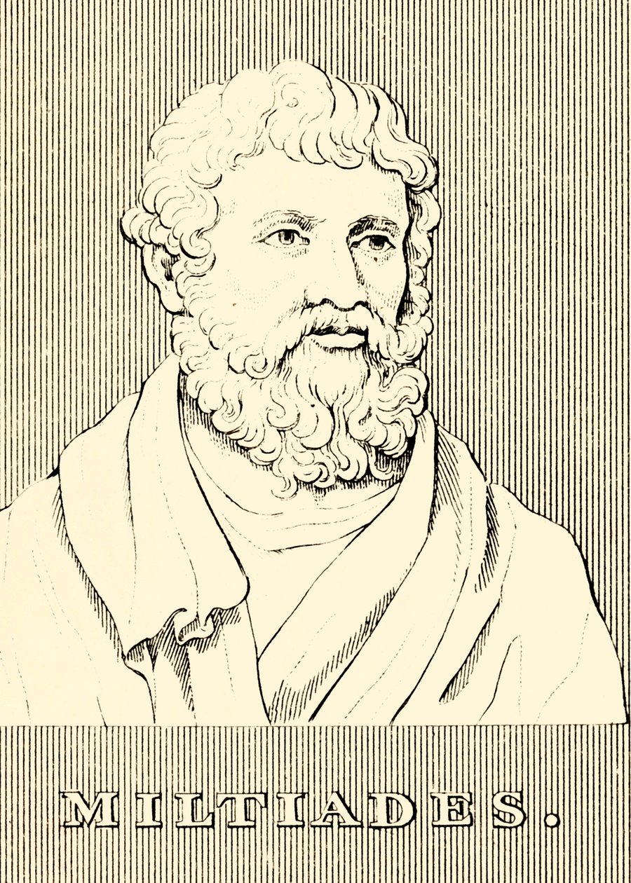 Miltiades，c550-489 BC，1830。 作者 不明