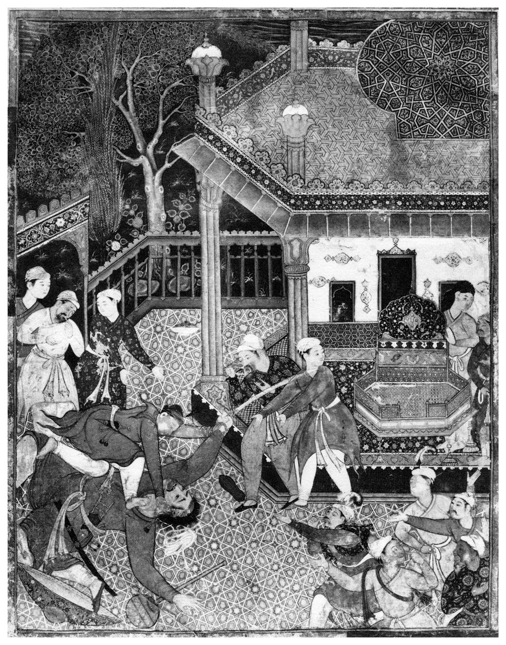 达斯坦·阿米尔·哈姆扎（Dastan e-Amir Hamza）的缩影，摄于1958年 作者 不明