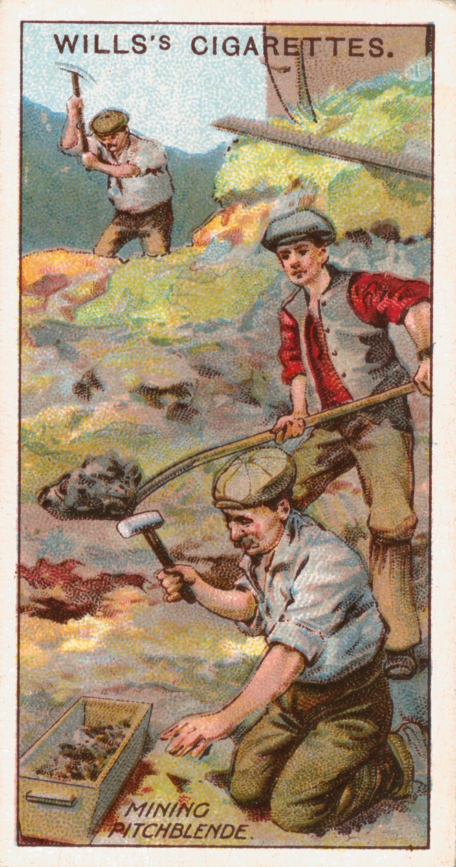 英格兰，康沃尔郡的Pitchblende矿业，建于1916年 作者 不明