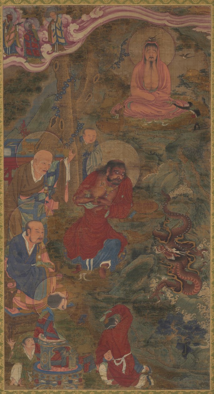 龙的奇迹，1600年代。 作者 不明