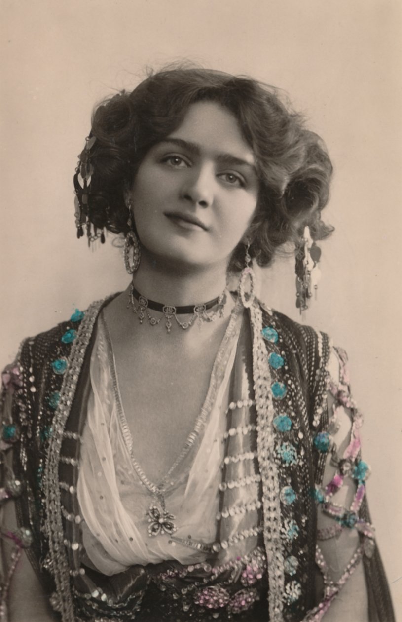 莉莉·爱西小姐（Lily Elsie），1886年至1962年，《风流寡妇》，摄于1930年。 作者 不明