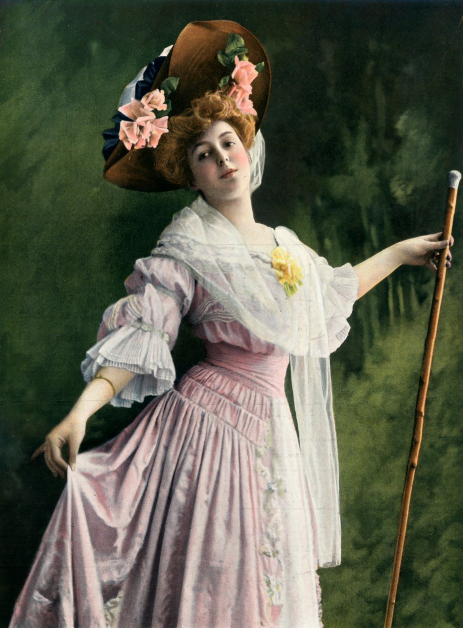 杰奎琳（Jacqueline）角色Marthe Regnier小姐。 -网关。 -杂耍演员，1904年。 作者 不明