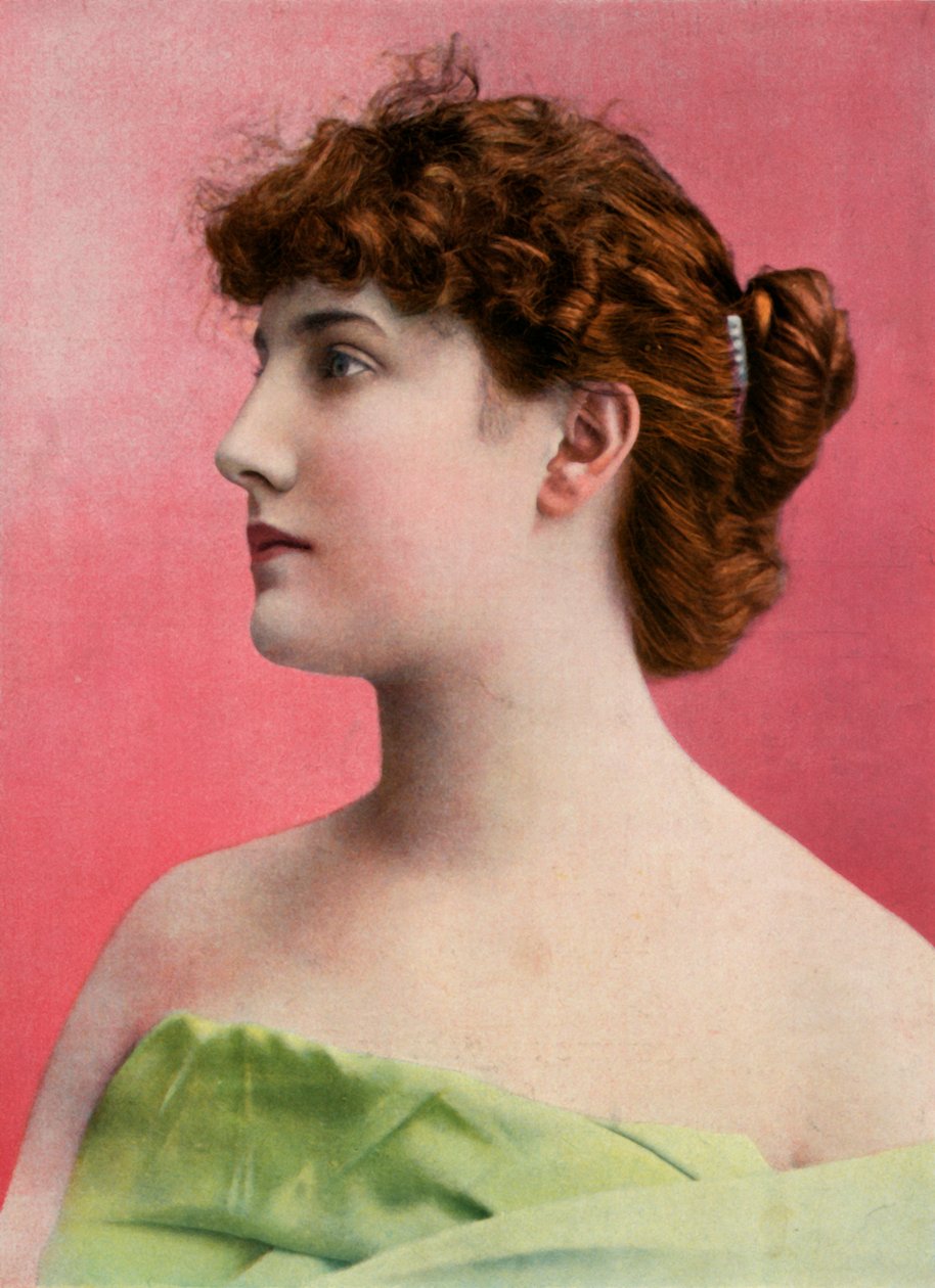 内利·科尔蒙（Nelly Cormon）小姐，来自阿米尔剧院（Theatre Du Gymnase），1904年。 作者 不明